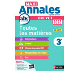 Maxi Annales Brevet 2023-Corrigé