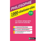 1000 citations-clés - Philosophie