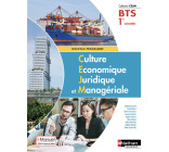 Culture économique juridique et managériale - BTS 1 (CEJM) Livre + licence élève - 2018