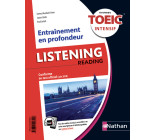 Nouveau TOEIC - Entraînement intensif Listening/Reading (Livre + Nathan live ) - 2019