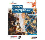 Histoire-Géographie EMC 2ème Bac Pro (Dialogues) - Livre + licence élève 2019