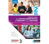 Famille des métiers de la Gestion administrative du transport de la logist. 2e Bpro Livre+lic élève