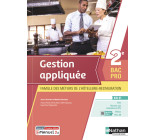 Gestion appliquée 2e Bac Pro MHR - Livre + licence élève - 2021