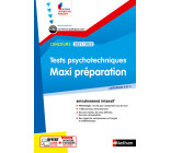 Tests psychotechniques - Maxi préparation - No55 (Intégrer la fonction publique) 2021