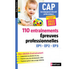 110 entraînements - Epreuves prof. EP1 EP2 EP3 - CAP accompagnant éducatif petite enfance 2022