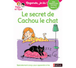 Le secret de Cachou le chat - Niveau 3 Regarde, je lis ! Une histoire à lire tout seul