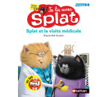 Je lis avec Splat - Splat et la visite médicale