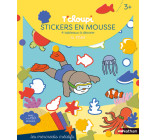 T'choupi stickers en mousse la mer