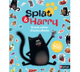 Splat & Harry : Grand cahier d'autocollants