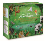 Coffret Montessori: Les animaux du monde et leurs milieux