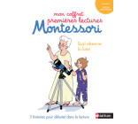 Mon coffret premieres lectures Montessori - Suzi observe la lune - niveau 1