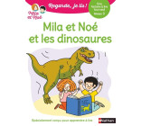 Regarde je lis ! Une histoire à lire tout seul - Mila et Noé et les dinosaures Niv3