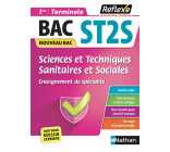 Guide Bac ST2S - Spécialité Sciences et Techniques Sanitaires et Sociales 1re/ Tle - Réflexe - N° 8