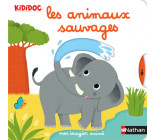 Mon imagier animé les animaux sauvages