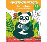 Coloriages malins - Pandas lettres et nombres - 5-6 ans GS