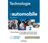 Technologie fonctionnelle de l'automobile - Tome 2 - 8e éd. - Transmission, freinage, tenue de route