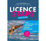 Licence STAPS Tout en Un - 2e éd - 124 fiches de cours, 60 QCM et sujets de synthèse