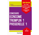 Concours Écricome Tremplin 1 et Passerelle 1 - 4e éd. - Tout-en-un