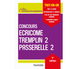 Concours Écricome Tremplin 2 et Passerelle 2 - 4e éd - Tout-en-un