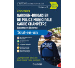 Concours Gardien-brigadier de police municipale - Garde champêtre - 2021-2022