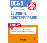 DCG 5 Economie contemporaine - Corrigés - 2e éd.