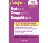 ECG 1re année - Histoire Géographie Géopolitique - 2021