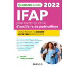 Mon grand guide IFAP 2022 pour entrer en école d'auxiliaire de puériculture