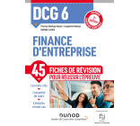 DCG 6 Finance d'entreprise - Fiches de révision - 3e éd.