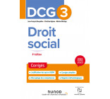 DCG 3 Droit social - Corrigés - 2022-2023