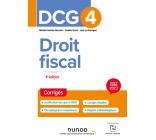 DCG 4 Droit fiscal - Corrigés 2022/2023