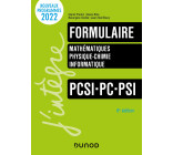 Formulaire PCSI-PC-PSI - 8e éd.