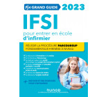 Mon grand guide IFSI 2023 pour entrer en école d'infirmier