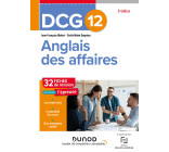 DCG 12 - Anglais des affaires - Fiches de révision - 2e éd.