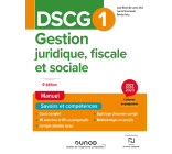 DSCG1 Gestion juridique, fiscale et sociale - Manuel 2022/2023