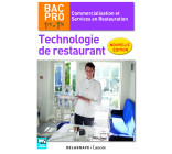 Technologie de restaurant 1re, Tle Bac Pro CSR (2017) - Pochette élève