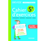 Cahier Grevisse 5e (2018)