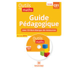 Outils pour les Maths CE1 (2019) - Banque de ressources du fichier sur CD-Rom avec guide pédagogique papier