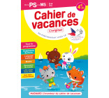 Cahier de vacances 2022, de la PS vers la MS 3-4 ans