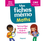 Mes fiches mémo Maths CM2 - Bilan école primaire