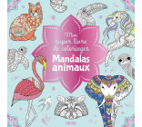 Mon super livre de coloriages - Mandalas animaux