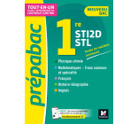 PREPABAC 1re STI2D/STL -Bac 2022 - Toutes les matières générales - Cours et contrôle continu