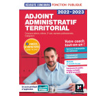 Réussite Concours - Adjoint administratif territorial - 2022-2023 - Préparation complète