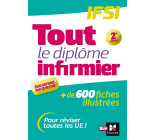 Tout le Diplôme Infirmier en fiches mémos - DEI - UE 1.1 à 6.2 - IFSI - Entrainement révision 2e Ed