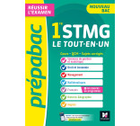 Prépabac 1re STMG - Toutes les matières - Cours et entraînement au contrôle continu 2025