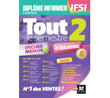 Tout le semestre 2 en fiches mémos - DEI IFSI - 6e édition - Révision et entraînement