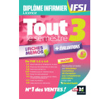 Tout le semestre 3 en fiches mémos - DEI IFSI - 6e édition - Révision et entraînement