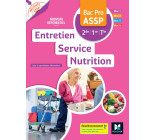 Réussite ASSP - Entretien - Service - Nutrition Bac Pro ASSP 2de 1re Tle Ed.2022