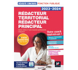 Réussite Concours - Rédacteur territorial/principal - 2023-2024 - Préparation complète