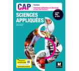 SCIENCES APPLIQUEES - CAP Cuisine  Commercialisation Services HCR - Ed. 2023 - Livre élève