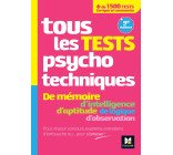 Tous les tests psychotechniques, mémoire, intelligence, aptitude, logique, observation - Concours